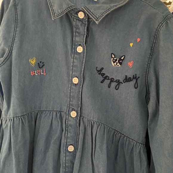 3 PC GIRLS GYMBOREE LOT. 2 DRESSES & 1 MILITARY STYLE COAT W/TAGS, DRESSES LN! - Picture 7 of 11